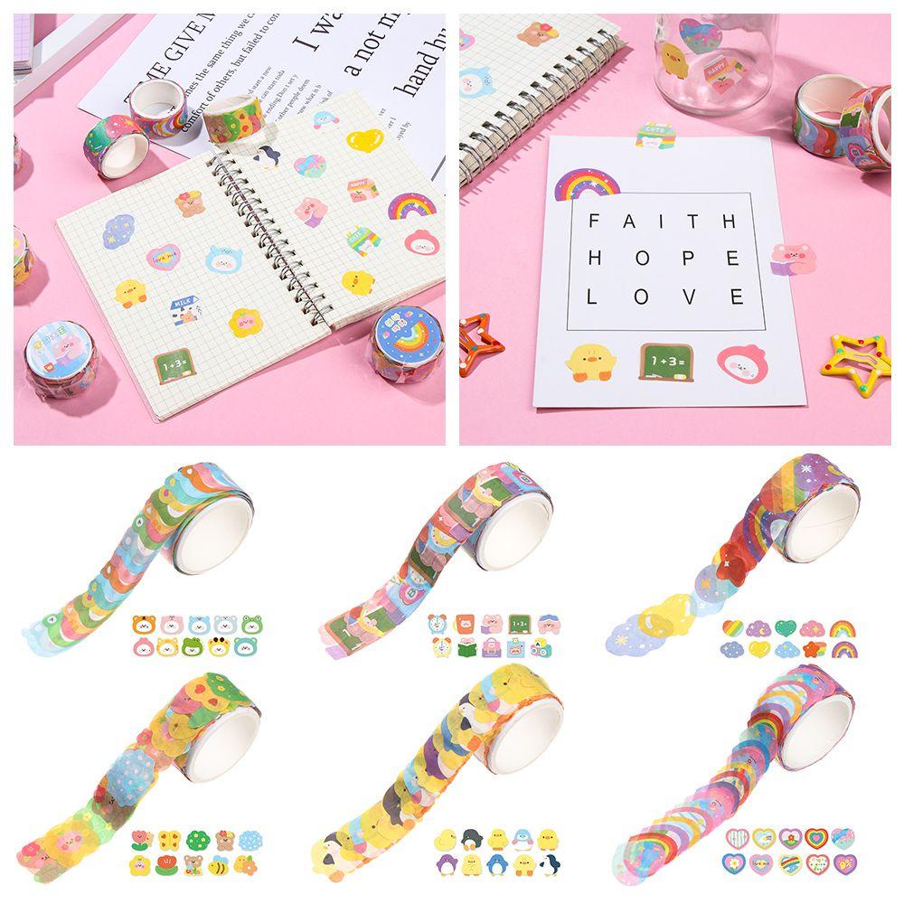 Nanas Washi Tape Sobek DIY Alat Tulis Dekoratif Scrapbooking Stiker