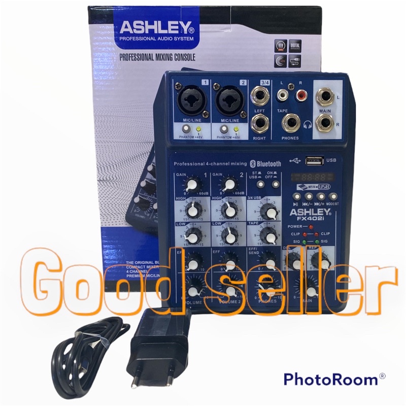 Jual Mixer Ashley FX 402i Bluetooth Original ashley Shopee Indonesia