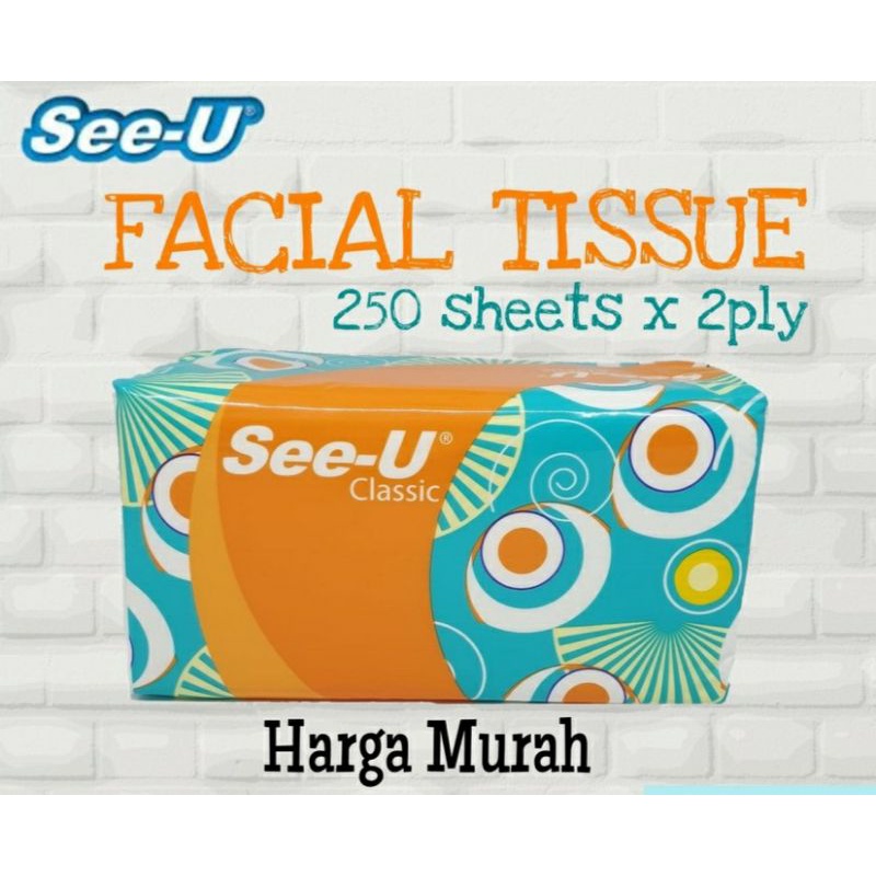 Jual Tissue SeeU Facial Tissue Tissue Murah Shopee Indonesia