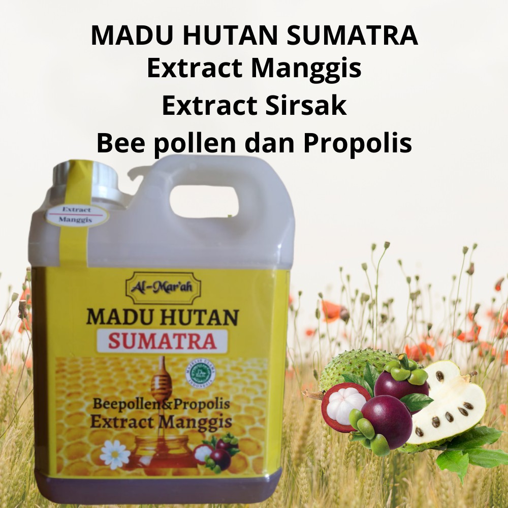 Madu Hutan Sumatra 1 kg Al mar ah