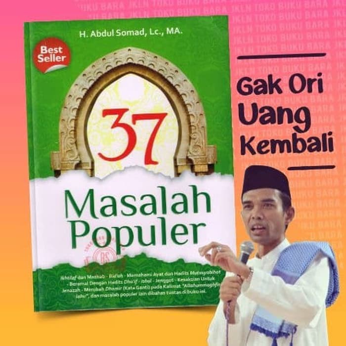 Buku 37 Masalah Populer karya Ust Abdul Somad Tafaqquh