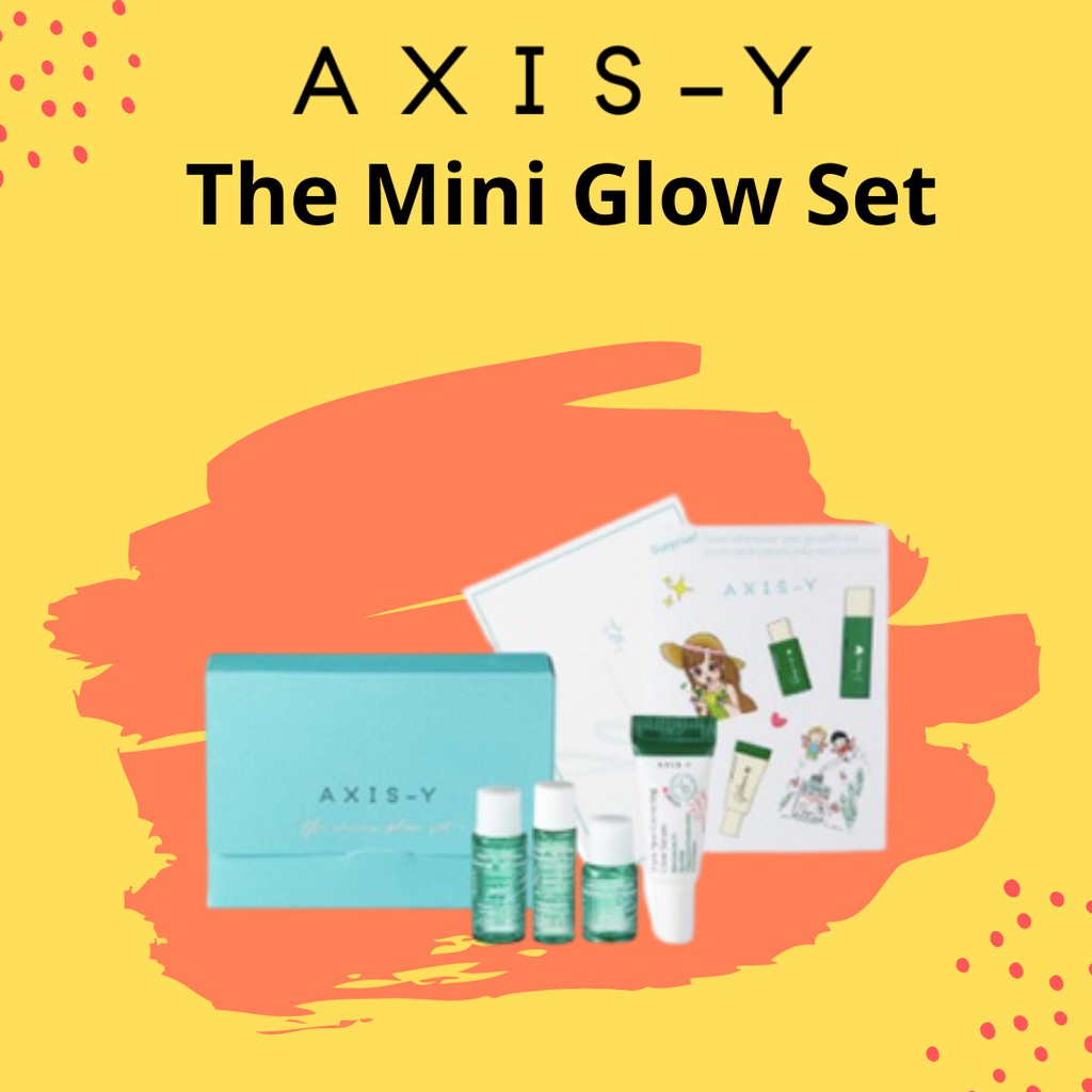 Jual AXISY / AXIS Y The Mini Glow Set / Serum Wajah / Paket Perawatan