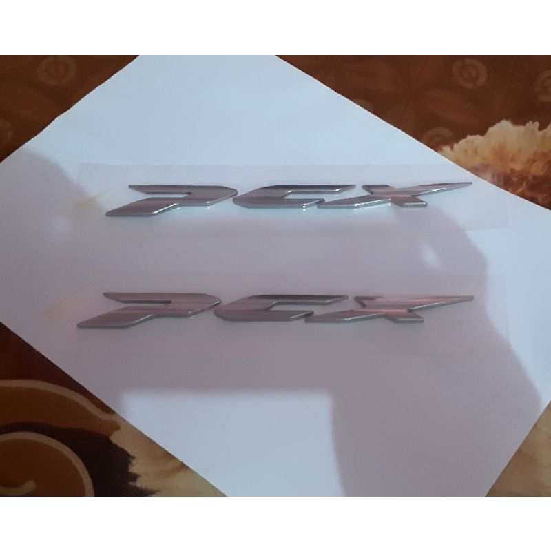 emblem new pcx 160 silver ori losspack 2 biji