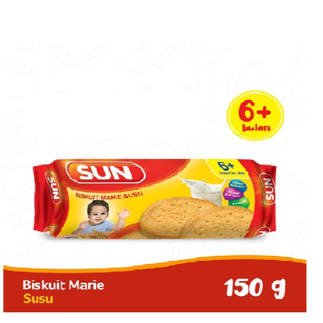 SUN PROMINA Biskuit Marie 80 gr / 150 gr