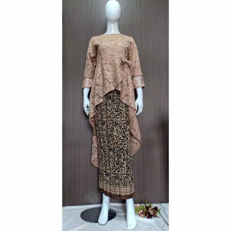 SET KEBAYA TERBARU - KEBAYA PINGUIN SRIKANDI -  KEBAYA TUNIK BRUKAT - KEBAYA TANGAN TEROMPET