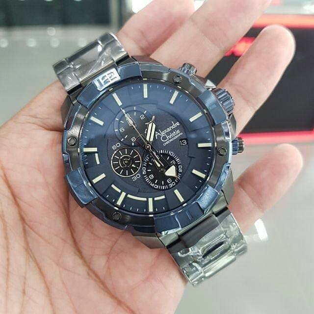 JAM TANGAN ALEXANDRE CHRISTIE COWOK AC 6551 ORIGINAL