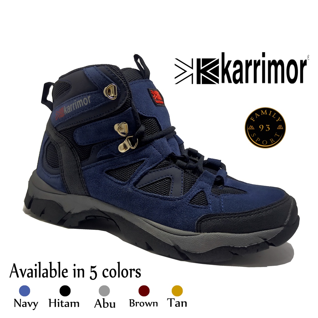 [ Promo Spesial ] Sepatu Gunung Karrimor Pria/wanita Sepatu Hiking Olahraga Outdoor Tracking Boot Wa