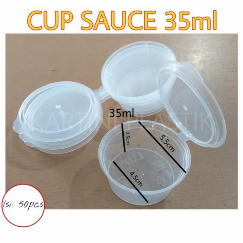 Cup Sauce 35ml / Cup Sambal 35ml