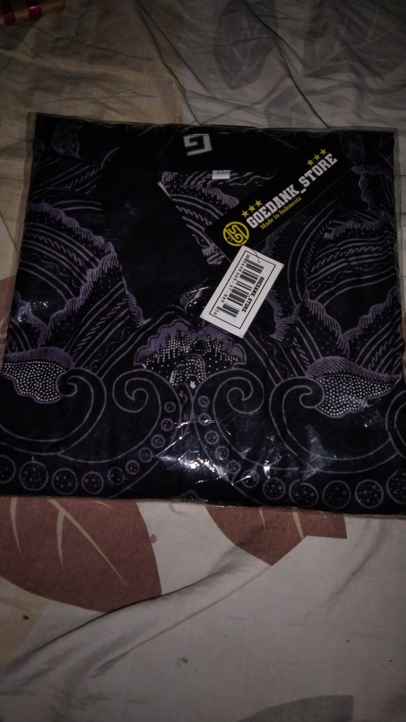 Batik Pria Lengan Panjang Batik Berkah Hrb026 Motif Keratonan Kode 002 Size M L Xl Xxl Reguler