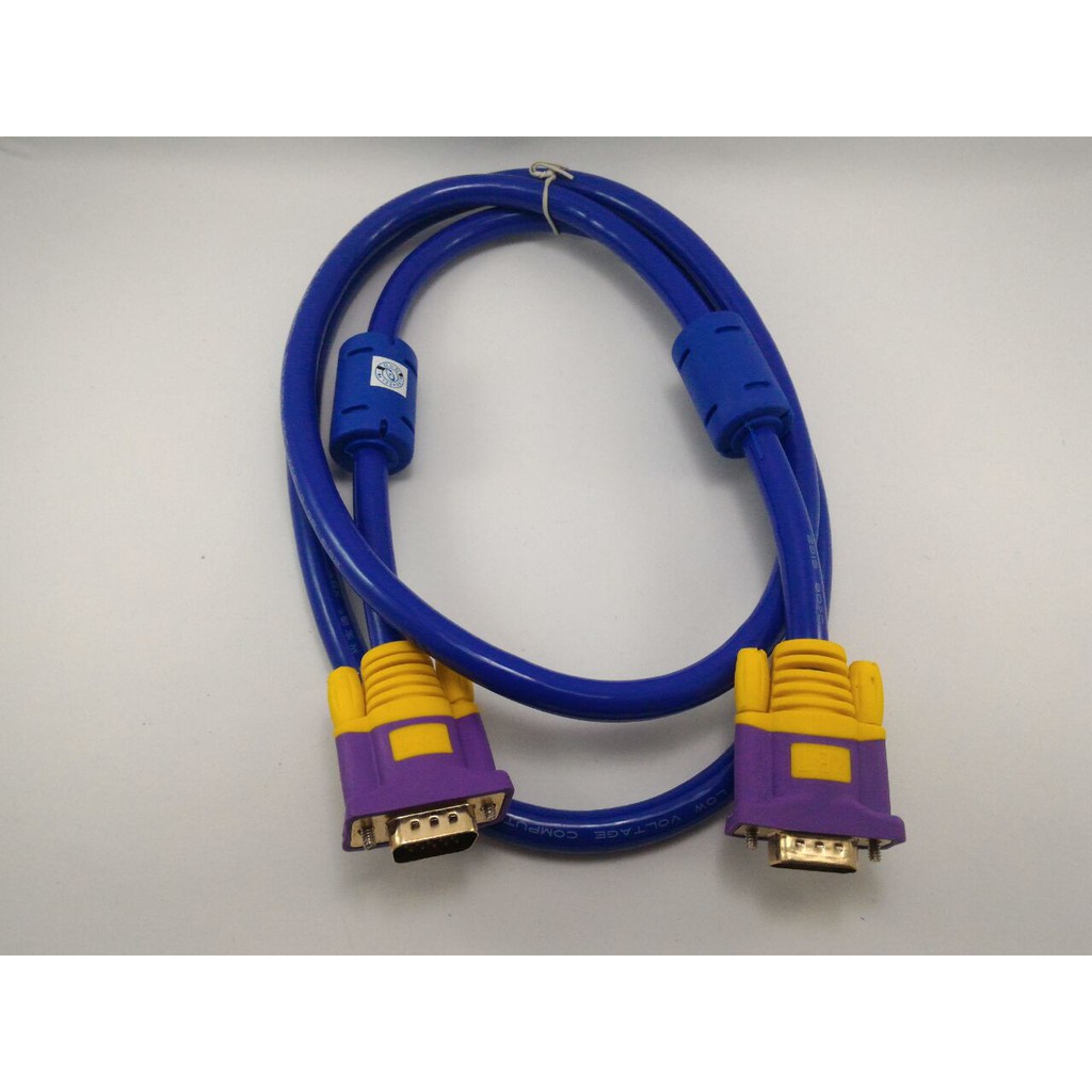 Kabel VGA / Kabel Monitor / Kabel Proyektor Gold Plated 1,5 Meter