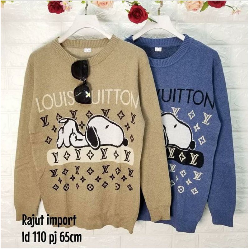 READY BANYAK WARNA Snoopy LuV Rajut Import (3960)