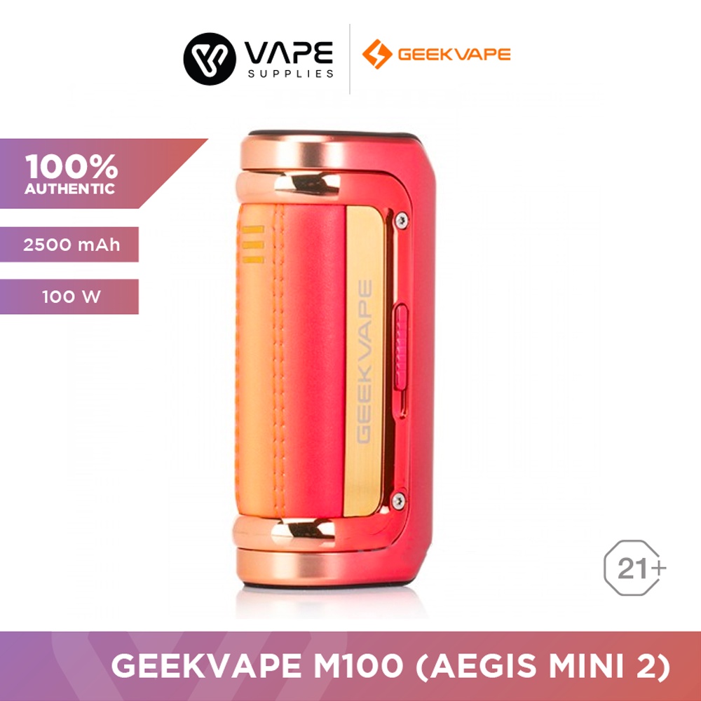 Geekvape M100 (Aegis Mini 2) Mod Only Authentic-PINK GOLD