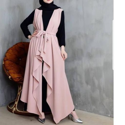 ❀ Jill set 2in1 / gamis+long outer ☀