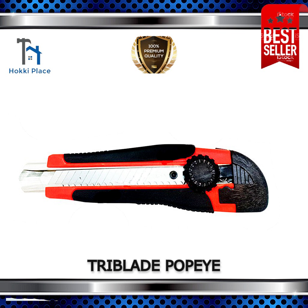 

PISAU CUTTER-PISAU CUTTER POPEYE-POPEYE TRIBLADE CUTTER-PISAU CUTTER-PISAU PEMOTONG KERTAS