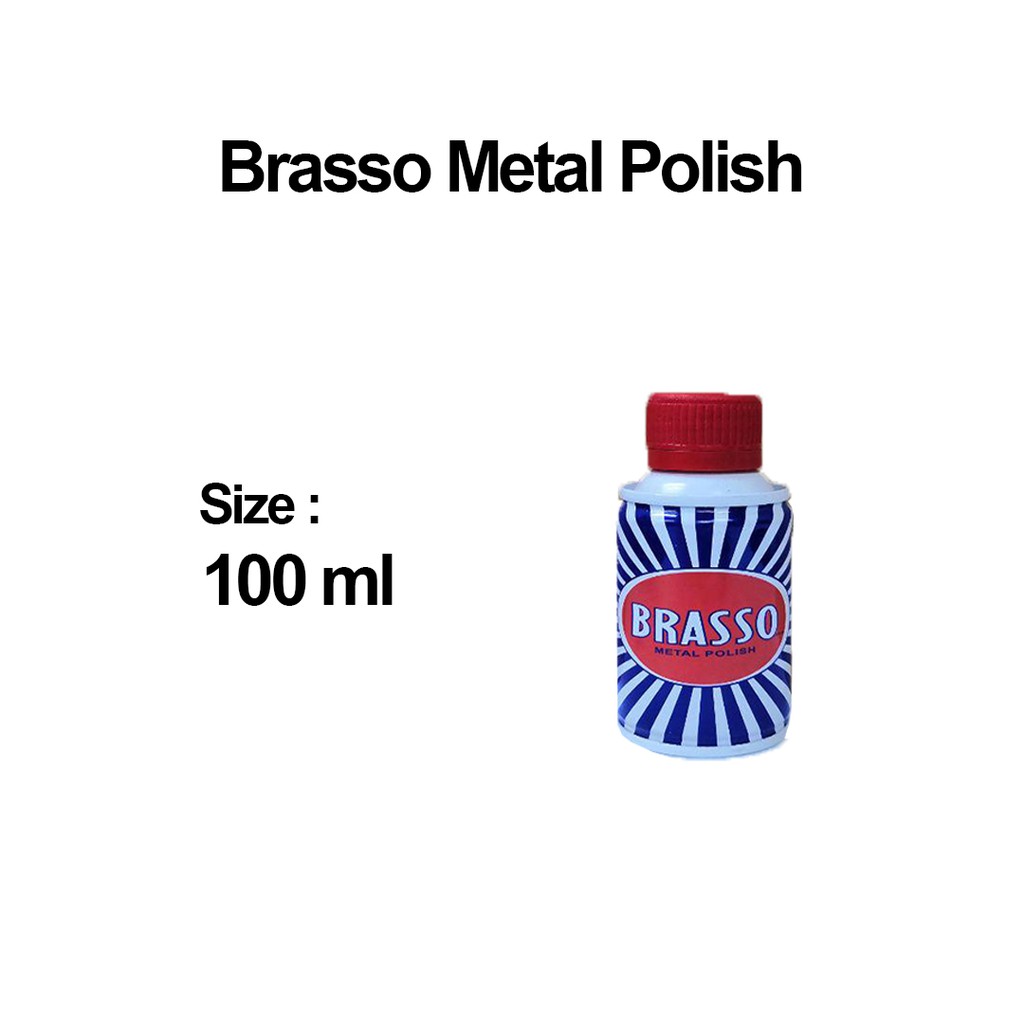 BRASSO METAL POLISH 100ML - Pengkilap Logam Brasso