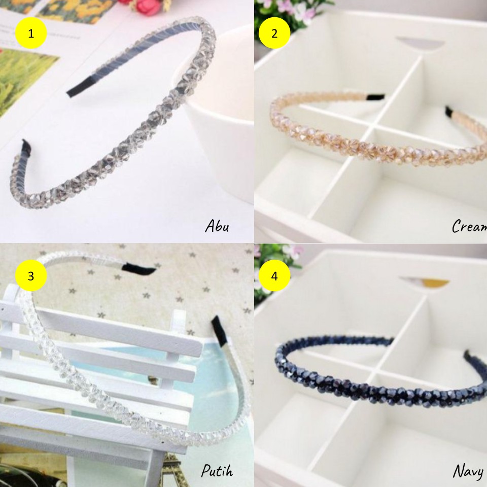 Bando Korea / Bando Wanita / Bandana Wanita / Bando Bandana Miel