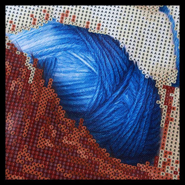 

Skuy Gaskuen Set Peralatan Melukis Diamond Diy Gambar Kucing