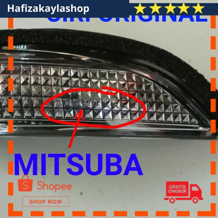 Part mobil original - sein spion calya - lampu spion calya - riting spion calya zn 272