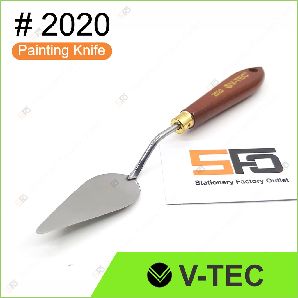 

Painting Knife V-Tec Satuan - Pisau Palet Lukis No. 2020