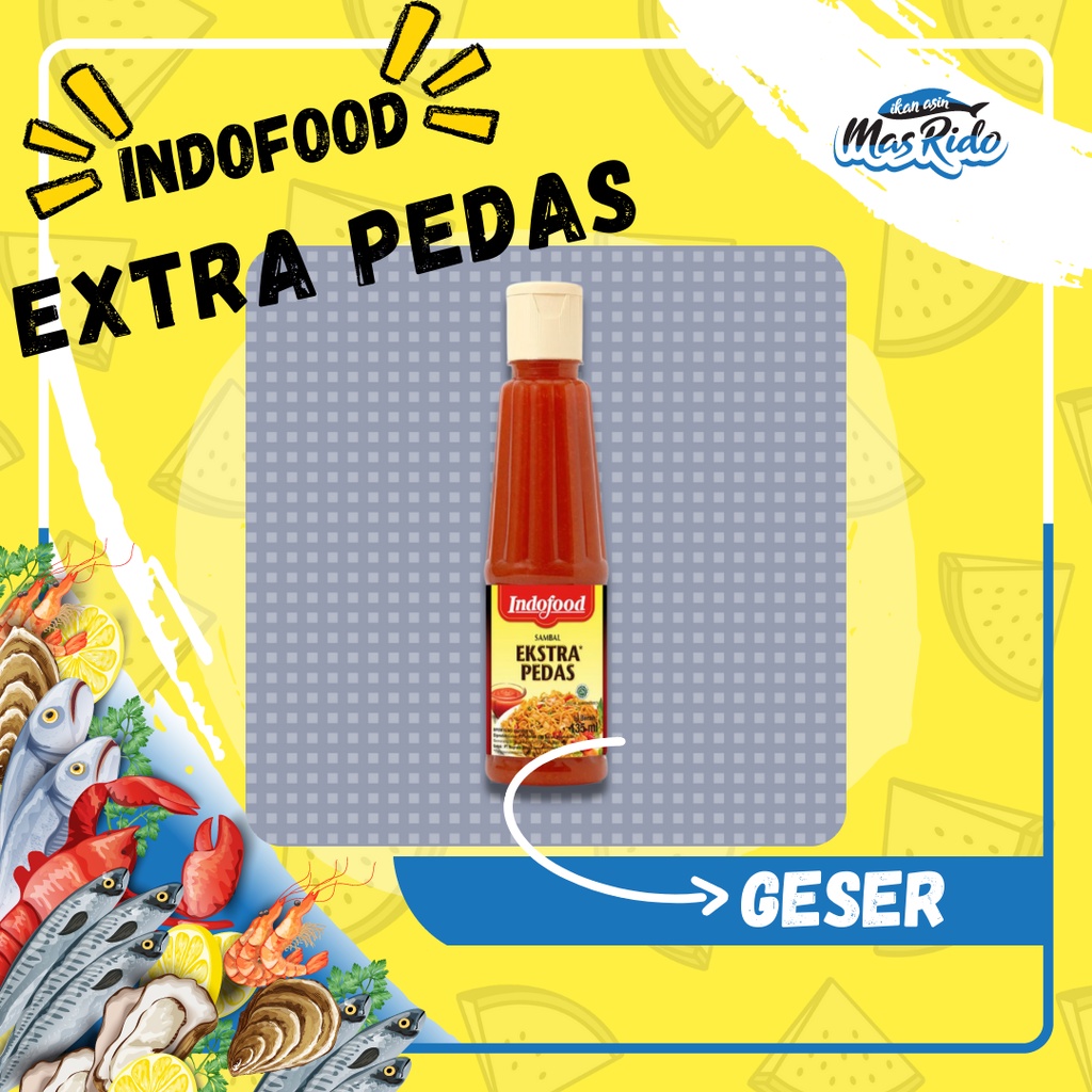 

Indofood Sambal Extra Pedas 135 Ml Saus Sambal Praktis Super Pedas