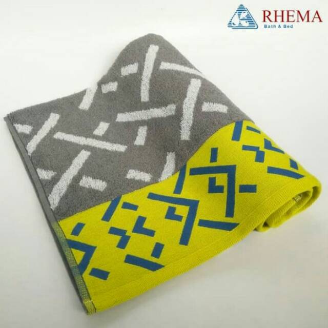 Handuk Mandi Jacquard - 100% Katun -68x135 cm- Rhema – Brick