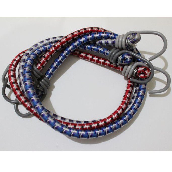 Tali Bagasi Motor Gepeng Karet Pengait Pengikat Barang Motor 50 cm