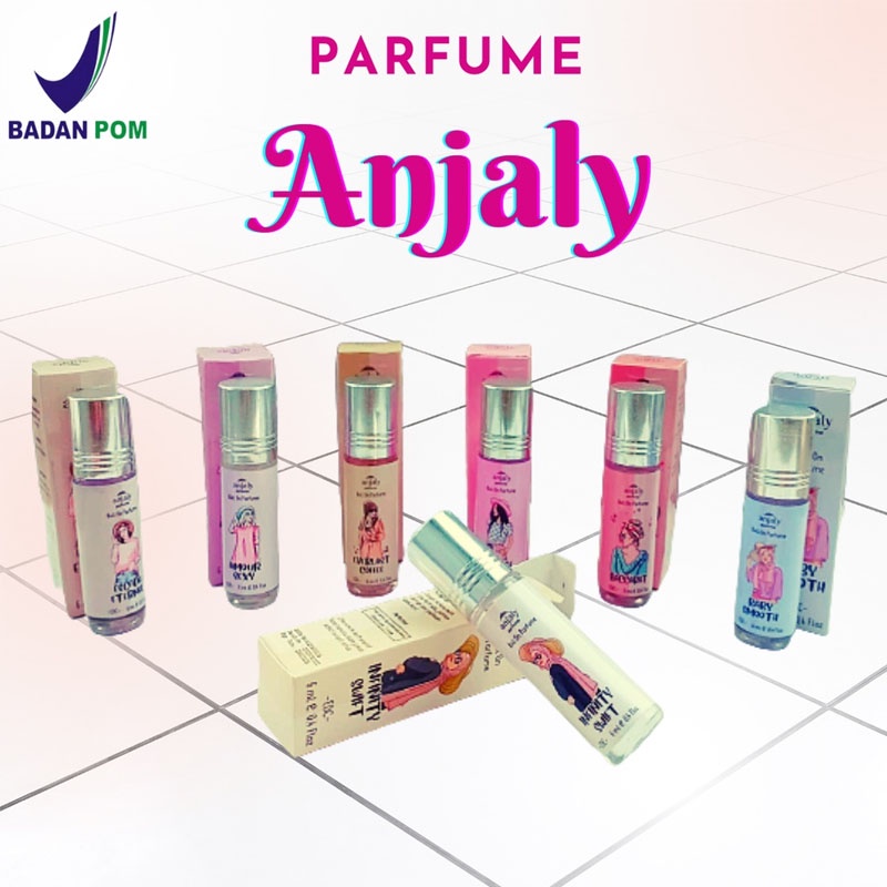 DBEST - Parfum Anjaly Roll On Parfume 6ml Original BPOM / Parfum Wanita Pemikat Pria Wangi Tahan Lama