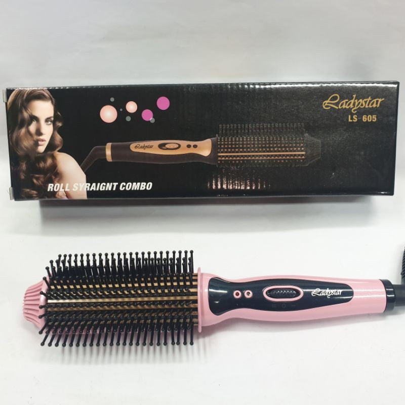 Ladystar Catok sisir Brush Styler Catokan  murah dengan sisir elektrik original LS- 605  01-027-cls