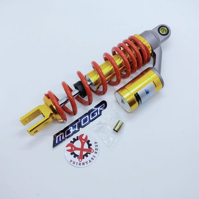 Shockbreaker MotoGP tabung atas 310mm shock tabung atas 310 mm, Mio beat Scoopy Fino spin soul GT