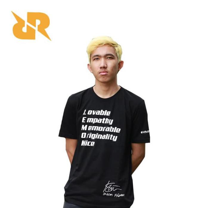 Cuci Gudang Kaos Official Rrq Lemon Black Edition  - Hitam, Xxl