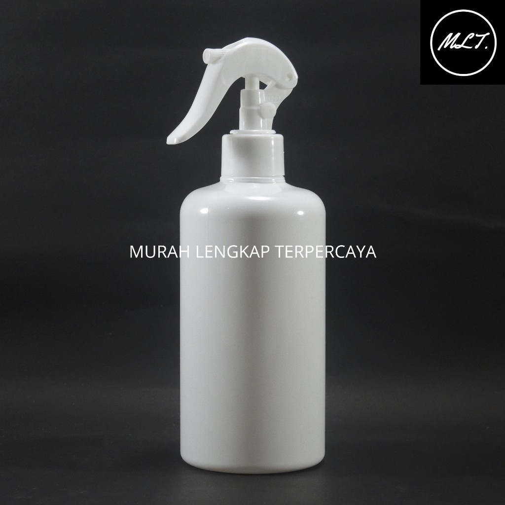 BOTOL SPRAY 500ML PUTIH / BOTOL PUTIH 500ML SPRAY TRIGER