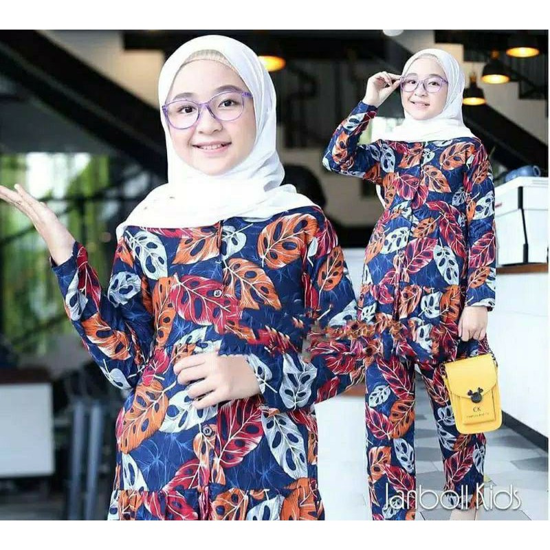 Setelan Anak Perempuan  / Pajamas / Dres Anak / Tunik Anak / Baju Anak Perempuan | Usia 1-12 Tahun