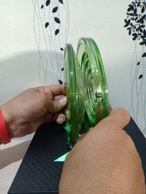 Seno Kawung Biru Kemeja Batik Pria Lengan Panjang M L Xl Xxl