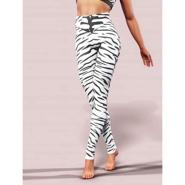 Pakaian Olahraga Wanita SXB TIGER ALBINO SPORT BRA AND LEGGING