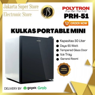 KULKAS PORTABLE MINI BAR POLYTRON PRH-51