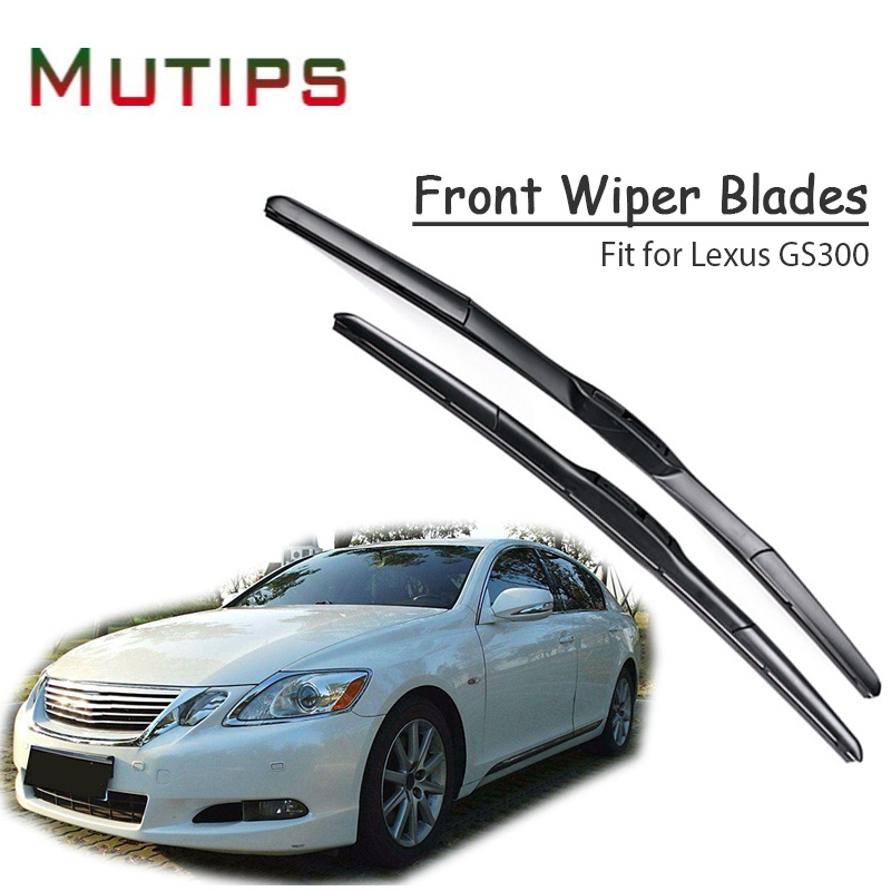 1 Set Karet Wiper Kaca Depan Mobil Untuk Lexus GS300 1997-2006
