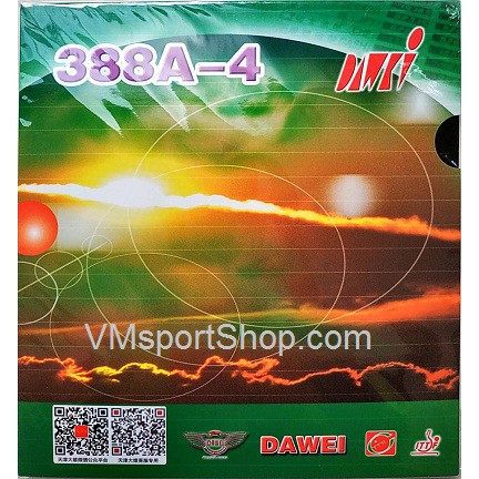Dawei 388A-4 - Karet Rubber Bet Bat Pingpong Tenis Meja