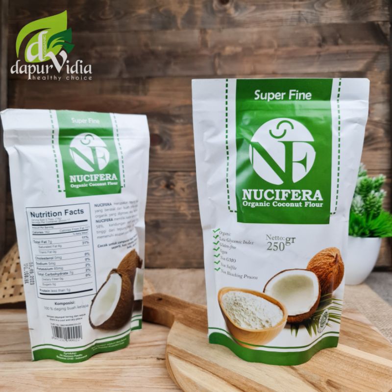 Coconut Flour 250g Nucifera Organic