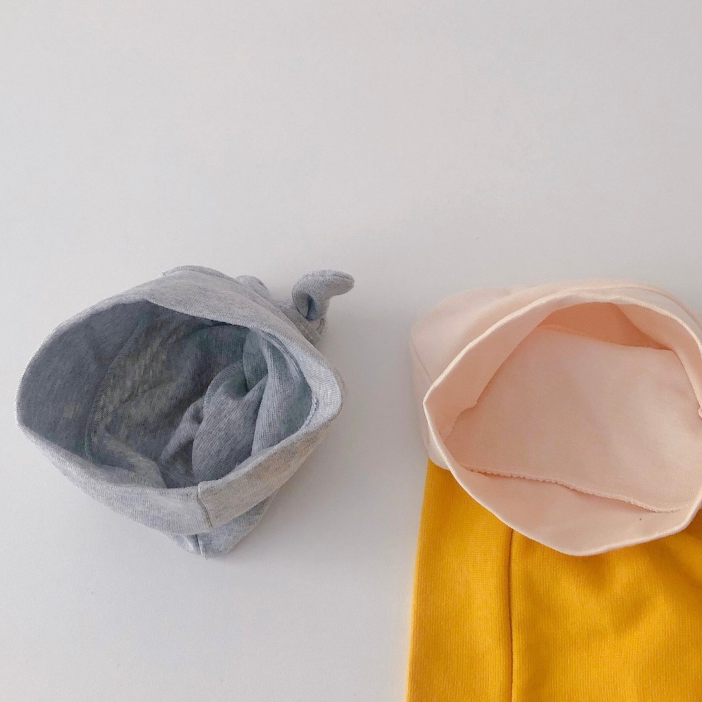 0-3 thn || Topi Bayi Newborn Anak Polos Kupluk Karakter Lucu Emen Anak Impor Catalog OIMG Oi