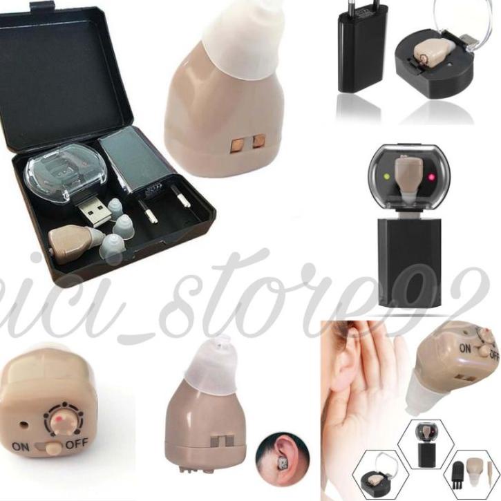 Lagi Bagus--Alat Bantu Dengar orang tua Telinga Cas Rechargable Axon Hearing Aids