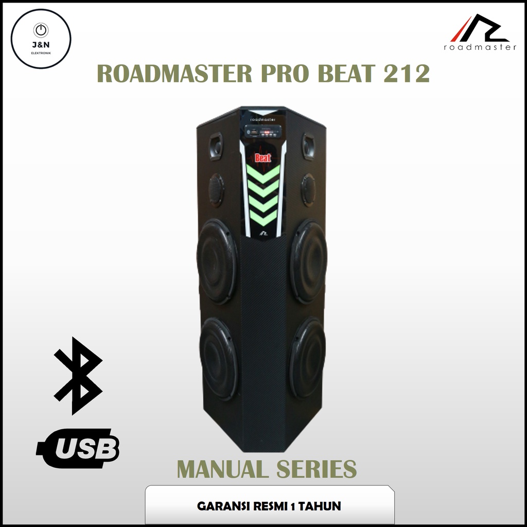 SPEAKER AKTIF ROADMASTER PRO BEAT 212 MANUAL SERIES