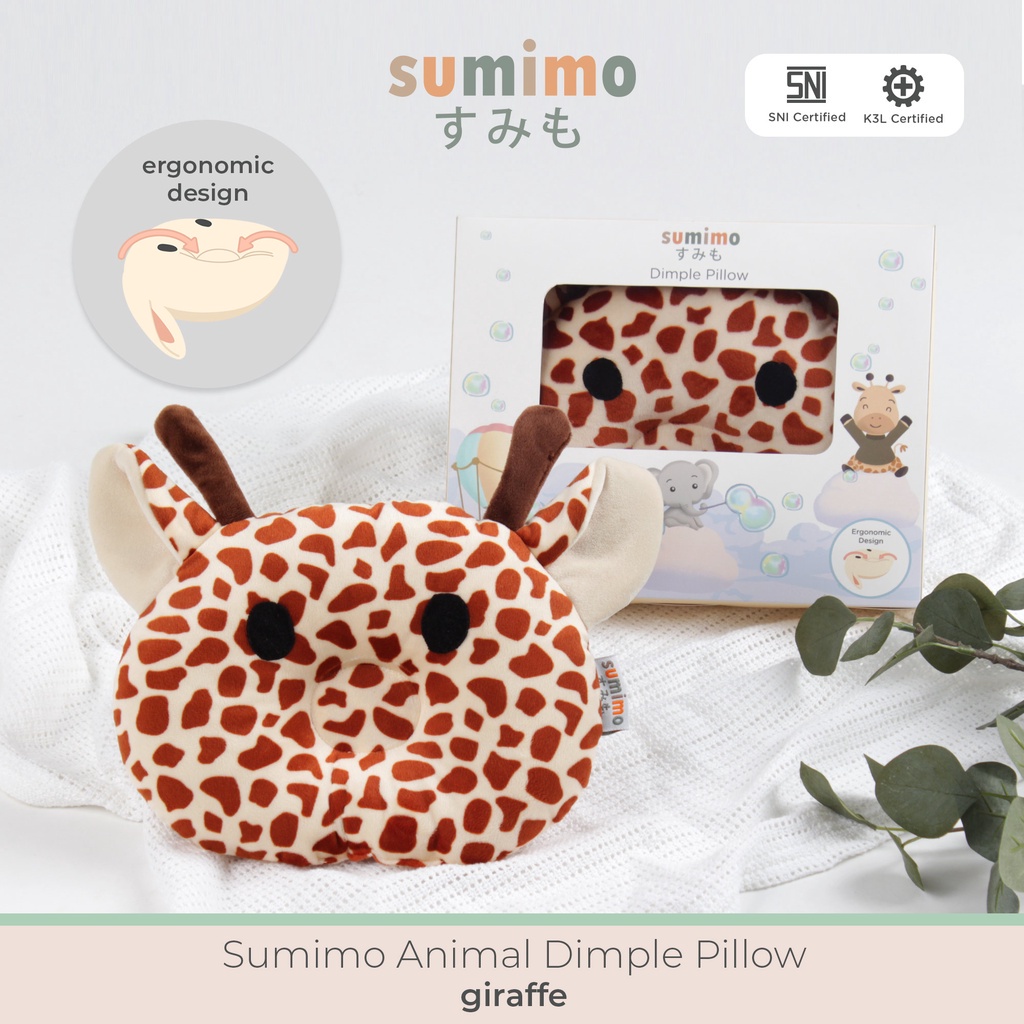 Sumimo Dimple Pillow Ergonomic Bantal Peang/Peyang