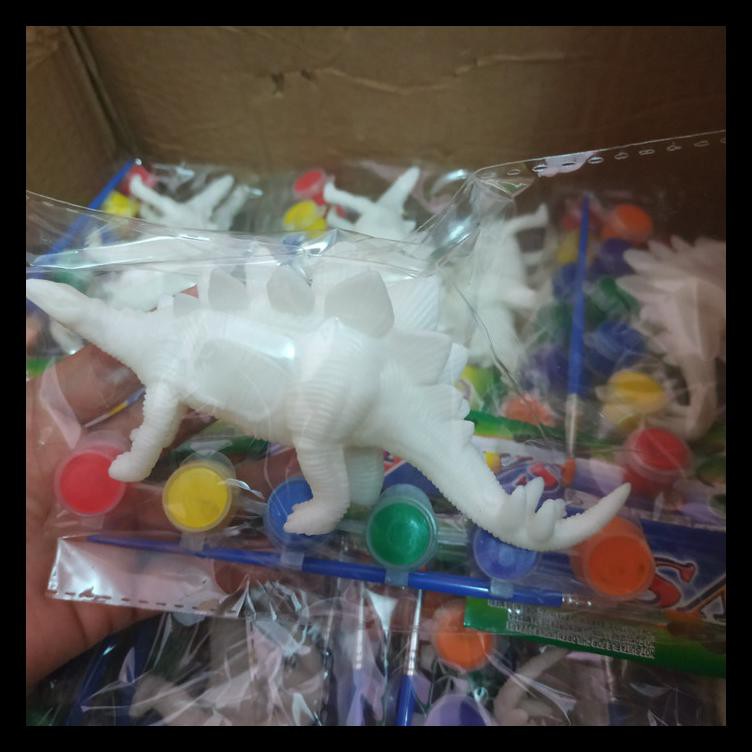 

Special Price Stegosaurus Dino Paint Kit Set Paket Melukis Diy Set