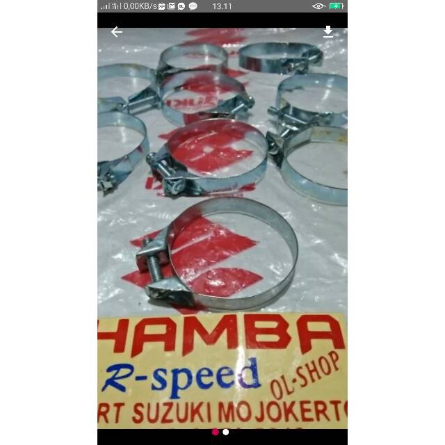 Klem Penjepit Karburator Suzuki Satria Lumba Hiu rk x rx king