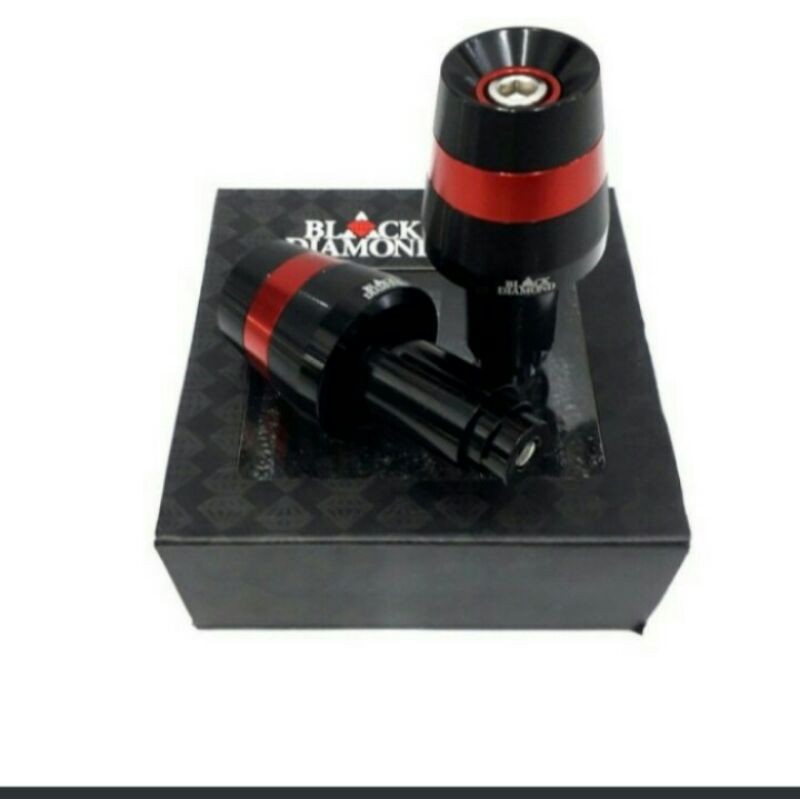 Jalu Stang Bandul Stang Bar End Nmax,Aerox,Lexi,Pcx,ADV,Xmax,R15,Gsx,Vixion,MT15,Satria,Xsr,Vario,Mio Dll  BLACK DIAMOND