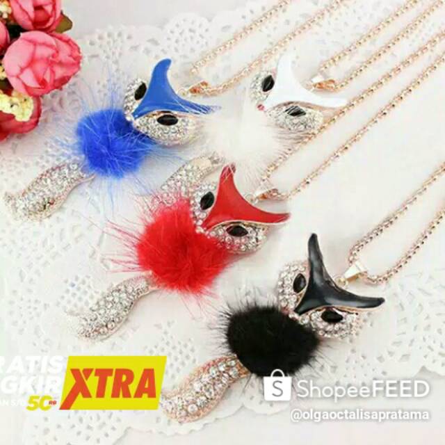 Kalung Cewek Model Rubah