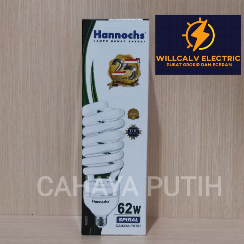 LAMPU HANNOCHS SPILAR 62W 62 WATT CAHAYA PUTIH / HANNOCHS SPILAR 62W 62 WATT CAHAYA PUTIH
