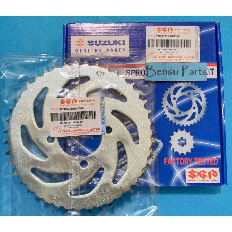 Gear set satria Fu old