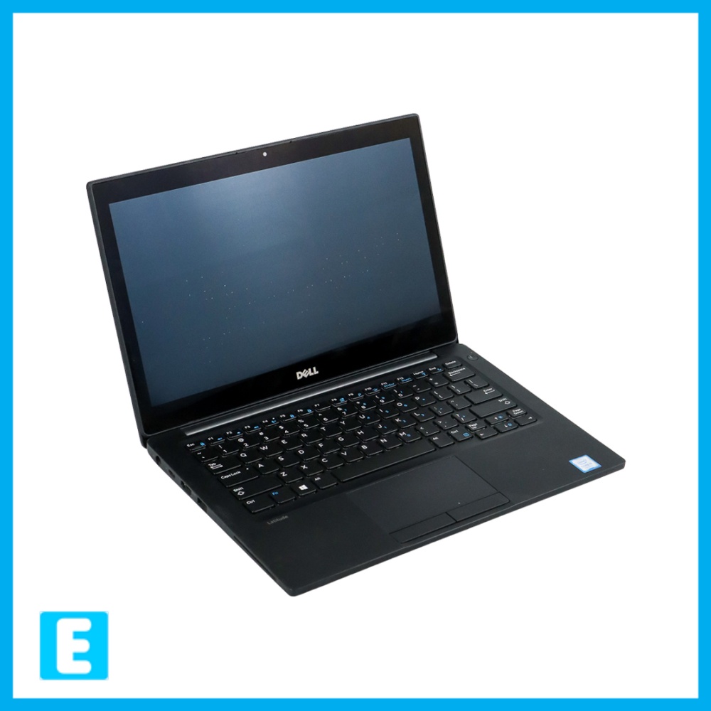 PROMO Laptop Dell Latitude 7280 Intel Core i5 Gen7 8GB 256GB 12.5 Inch FHD Touchscreen Windows 10 BEKAS GRADE A - Black ORIGINAL