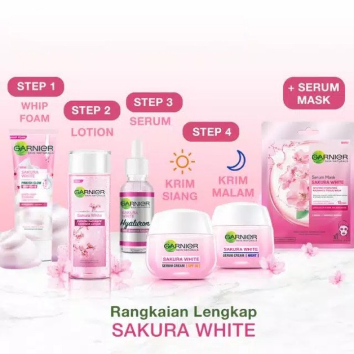 Garnier Sakura White Paket